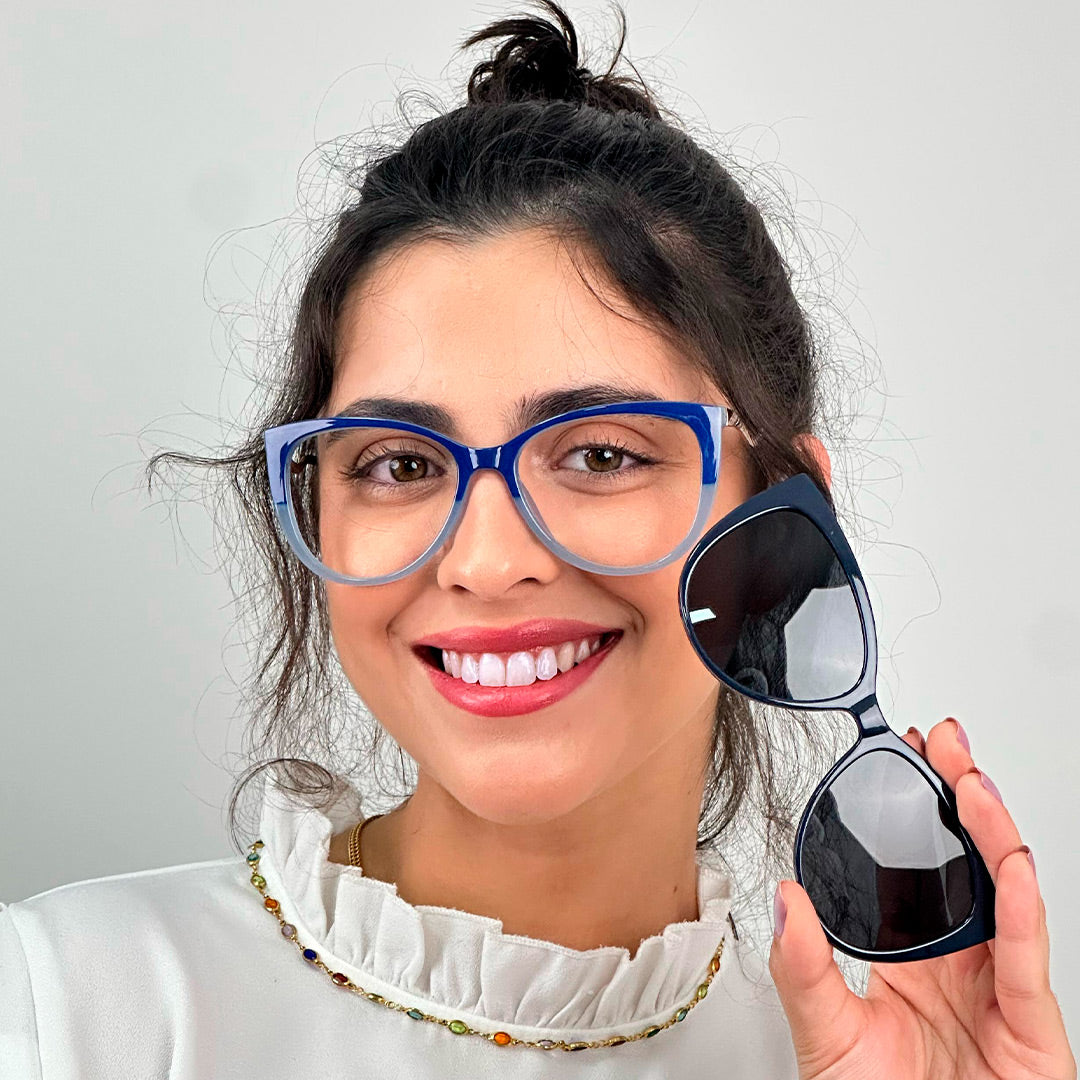 Óculos Clip-On Vanille (1 Lente) Euglasses - Sua Ótica Pessoal Online