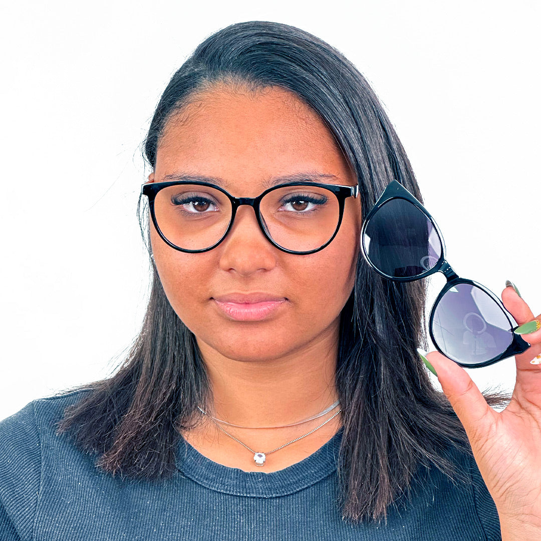 Óculos Clipon Matilda (1 Lente) Euglasses - Sua Ótica Pessoal Online