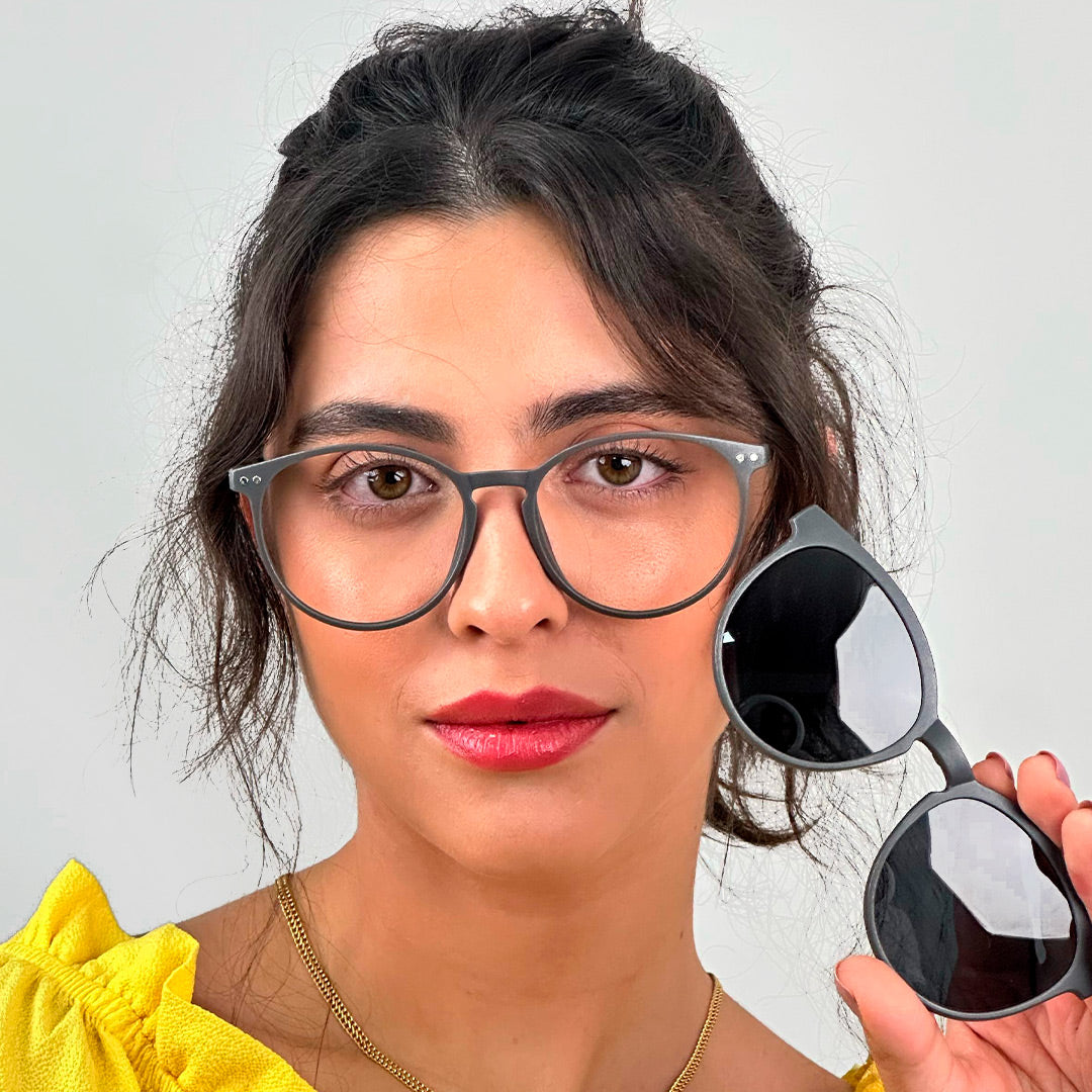 Óculos Clip-on Reese (1 Lente) - Euglasses Ótica Online