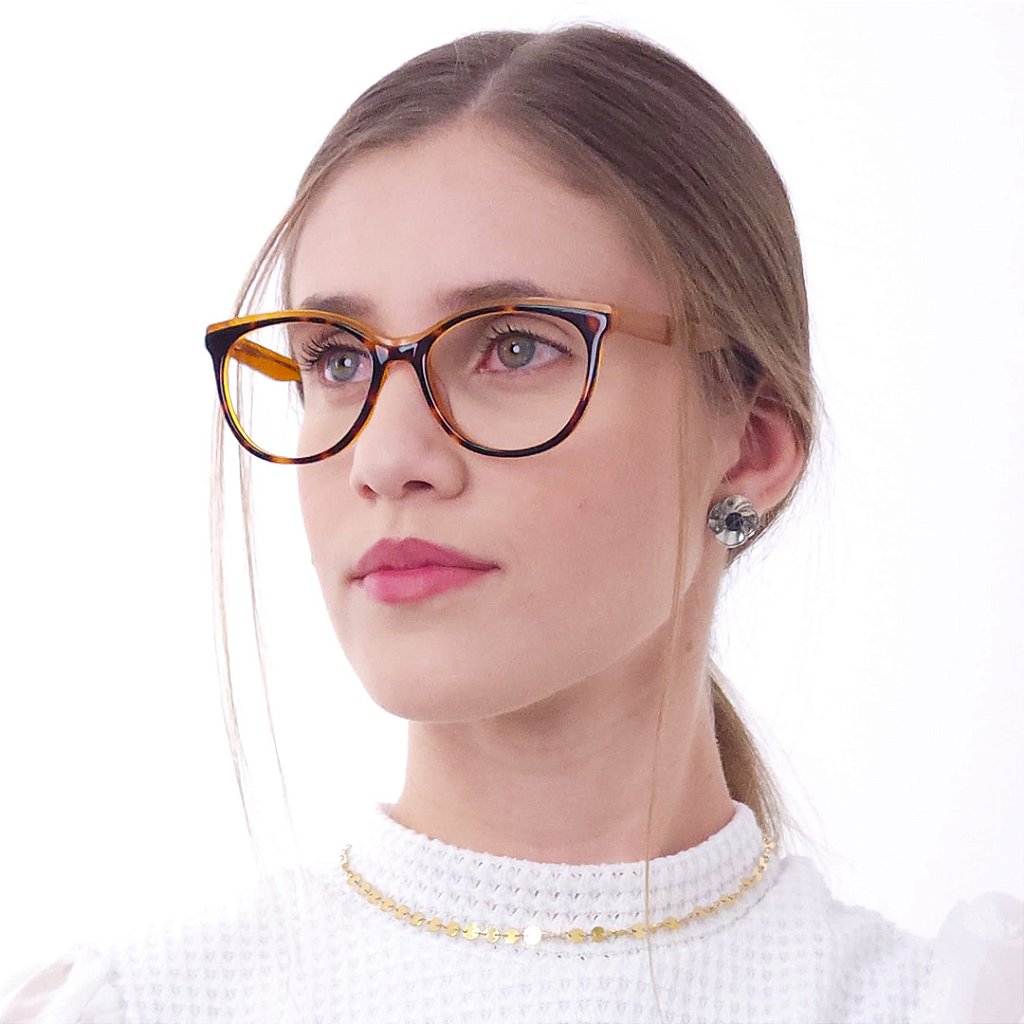 Óculos de Grau Octavia Euglasses - Sua Ótica Pessoal Online