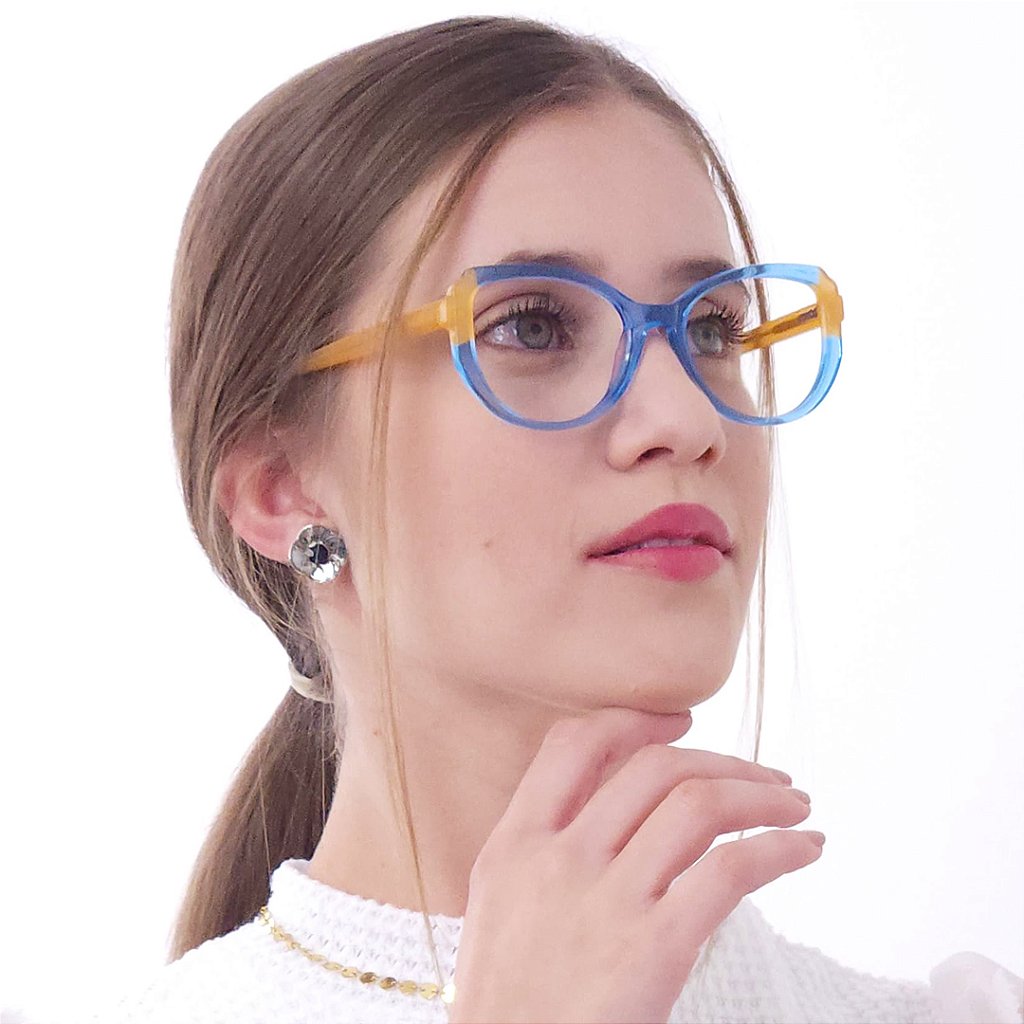 Óculos de Grau Marselha Euglasses - Sua Ótica Pessoal Online