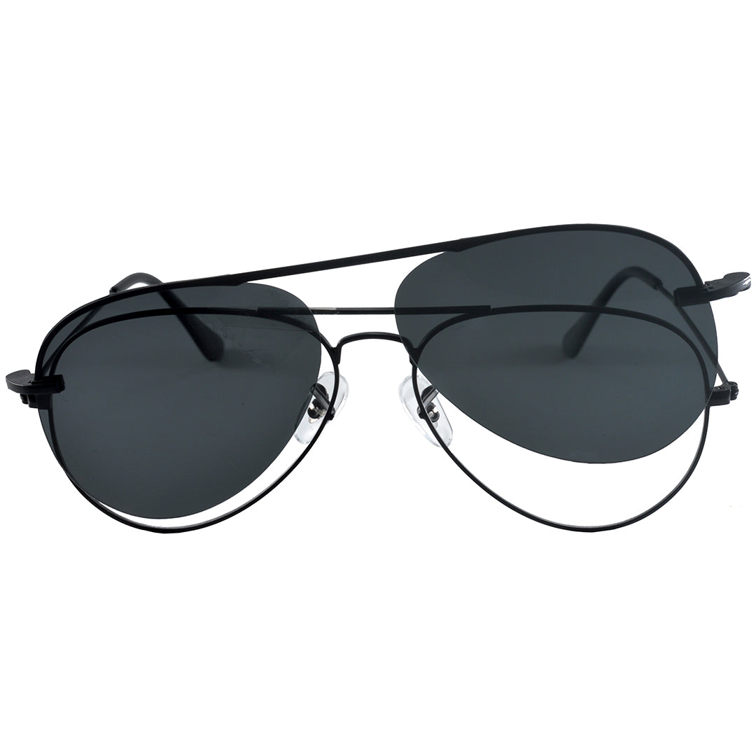 Óculos Clipon Rafale Aviador Euglasses - Sua Ótica Pessoal Online