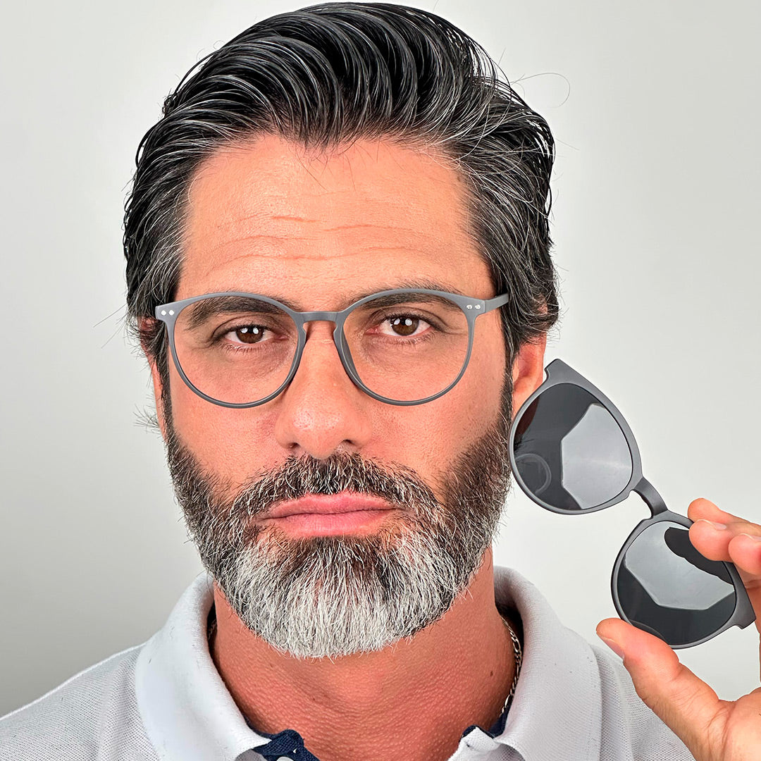 Óculos Clip-on Reese (1 Lente) - Euglasses Ótica Online