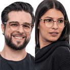 Óculos de Grau Round Euglasses - Sua Ótica Pessoal Online