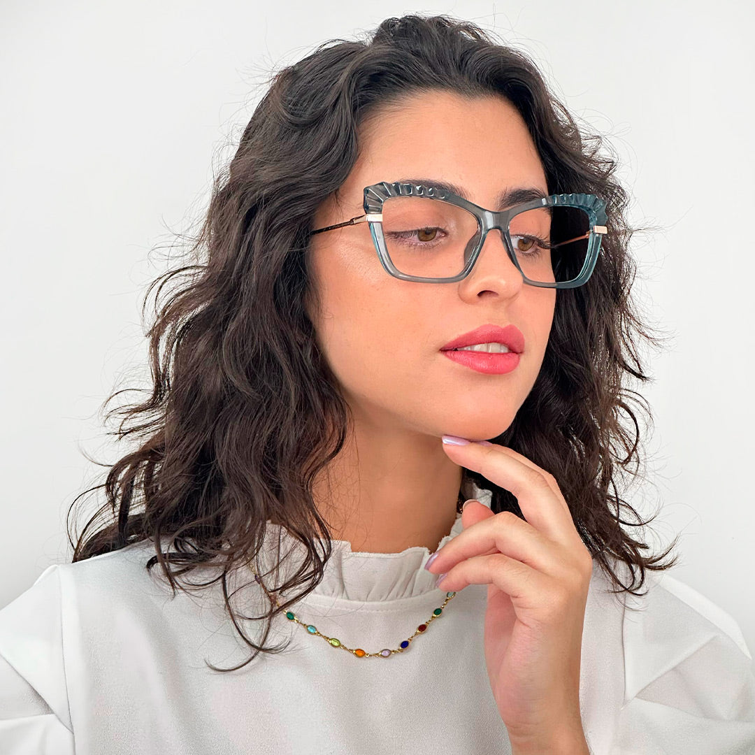 Óculos de Grau Xiomara Euglasses - Sua Ótica Pessoal Online