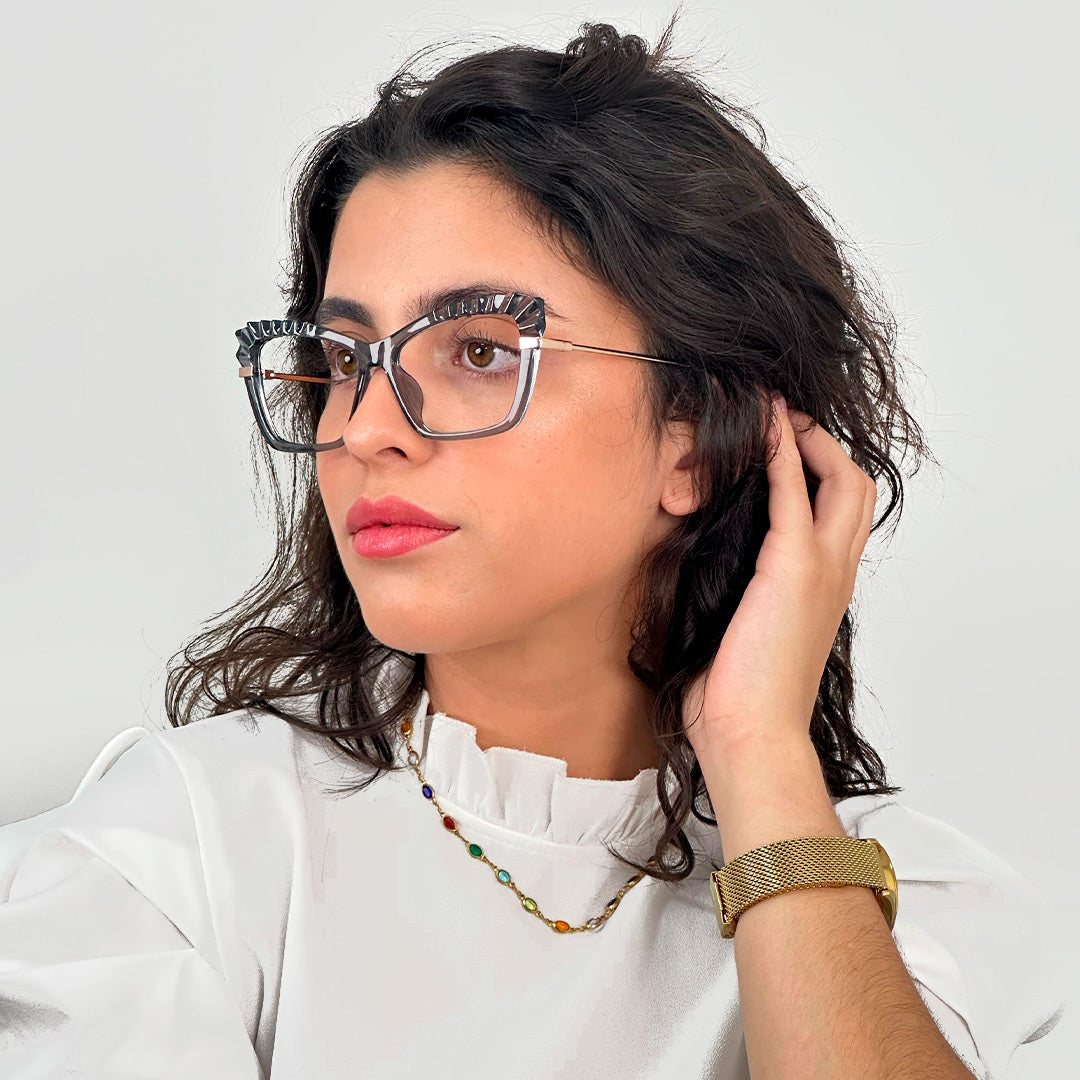 Óculos de Grau Xiomara Euglasses - Sua Ótica Pessoal Online