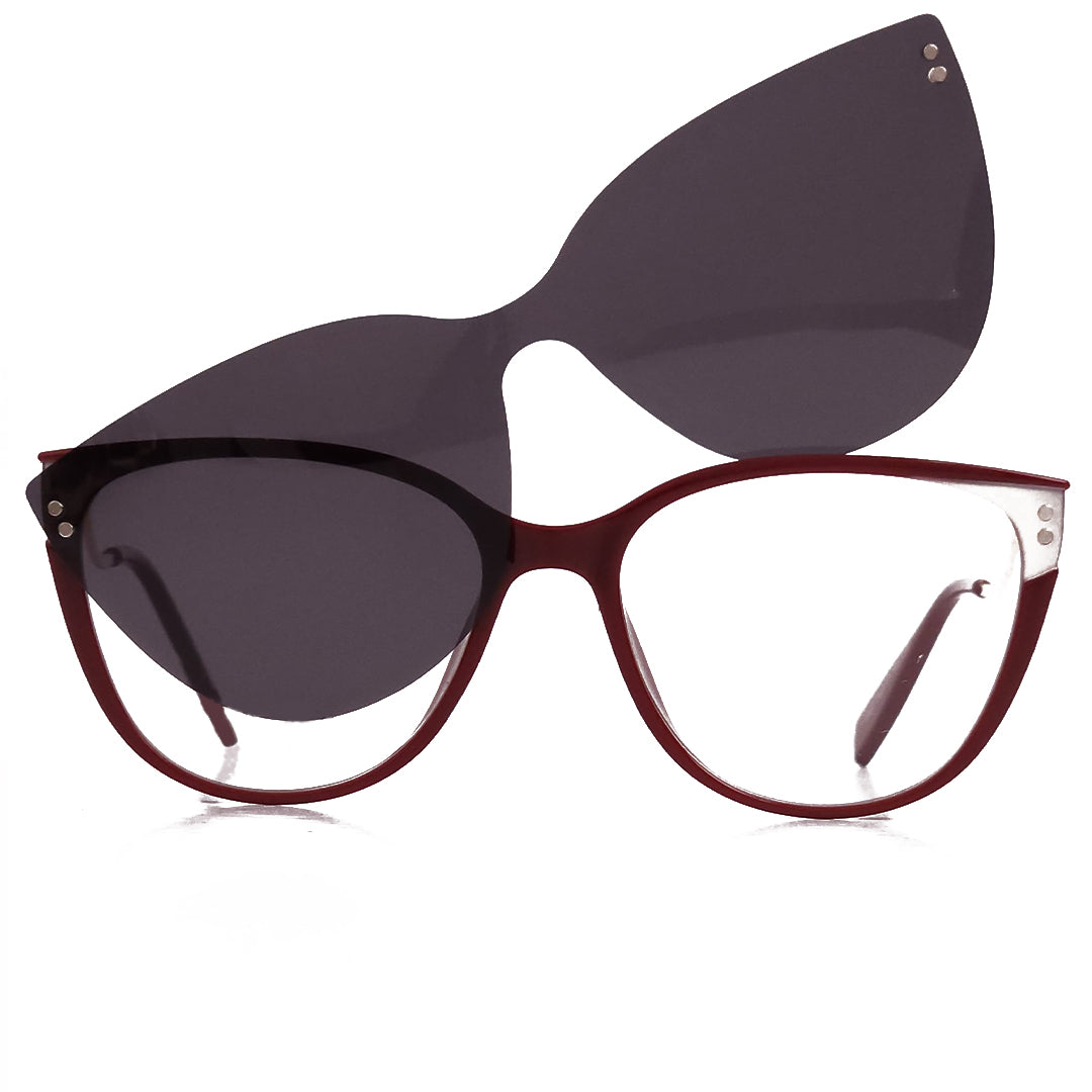 Óculos Clip-on Giulia Euglasses - Sua Ótica Pessoal Online