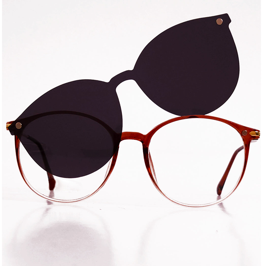 Óculos Clip-on Plaid Euglasses - Sua Ótica Pessoal Online