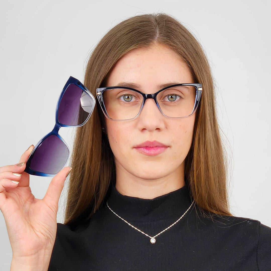 Óculos Clip-on Sian Euglasses - Sua Ótica Pessoal Online