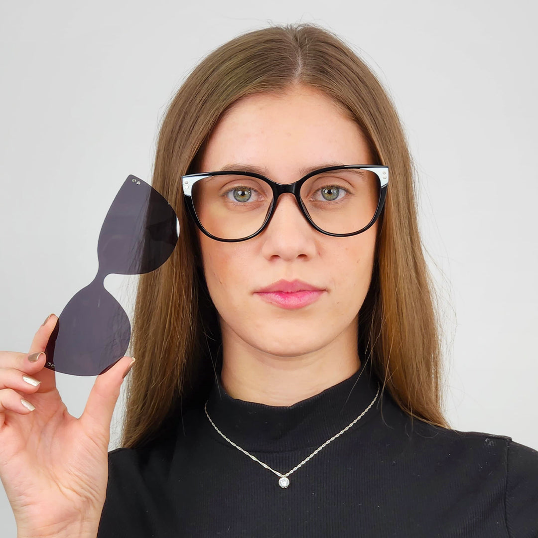 Óculos Clip-on Giulia Euglasses - Sua Ótica Pessoal Online