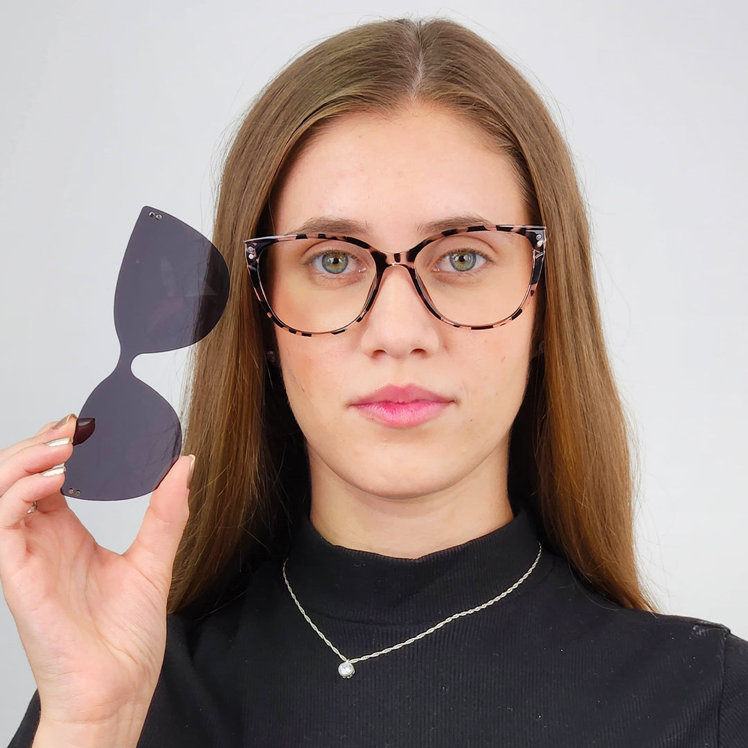 Óculos Clip-on Giulia Euglasses - Sua Ótica Pessoal Online