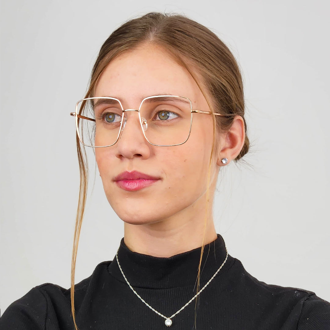 Óculos de Grau Luzzia (Feminino) Euglasses - Sua Ótica Pessoal Online