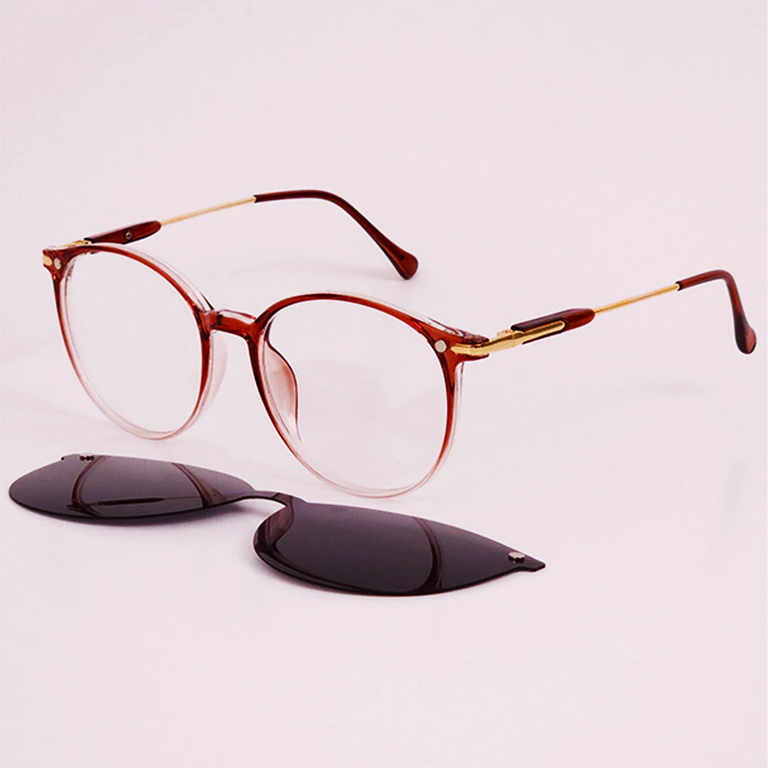 Óculos Clip-on Plaid Euglasses - Sua Ótica Pessoal Online