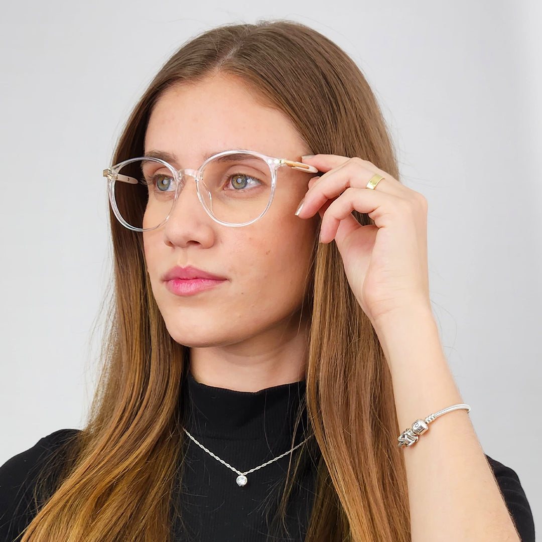 Óculos Clip-on Plaid Euglasses - Sua Ótica Pessoal Online