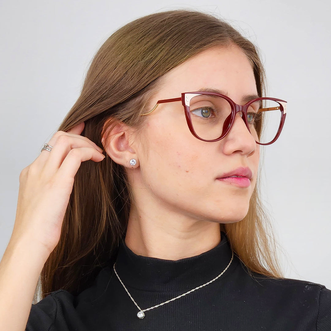 Óculos Clip-on Giulia Euglasses - Sua Ótica Pessoal Online