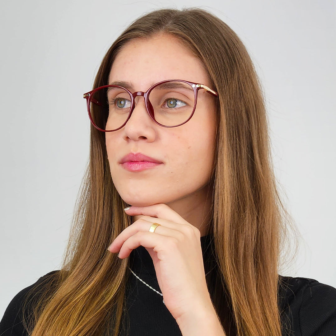 Óculos Clip-on Plaid Euglasses - Sua Ótica Pessoal Online