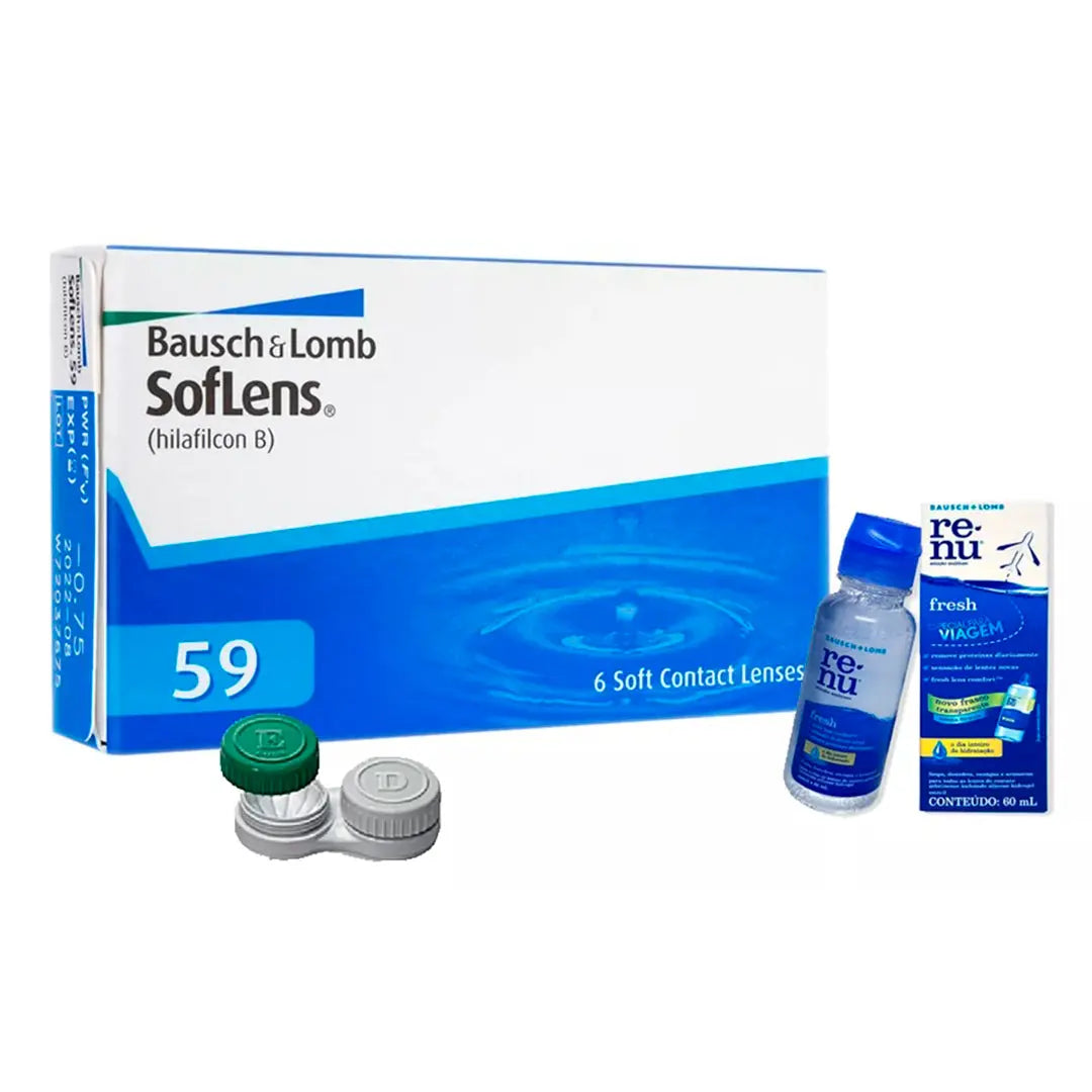 Lente De Contato Soflens Bausch + Lomb Euglasses - Sua Ótica Pessoal Online
