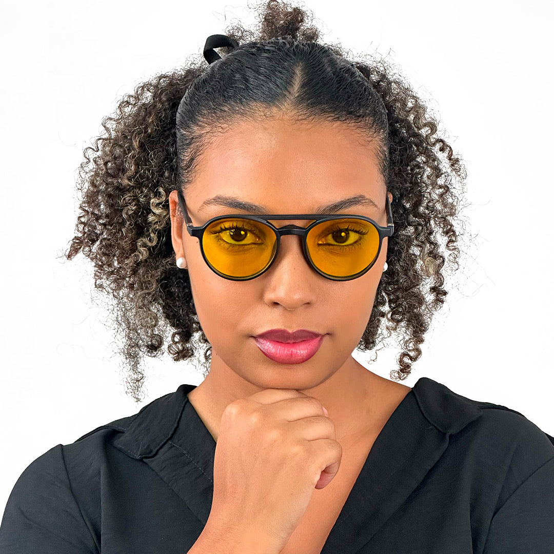 Óculos Clip-on Decadence (2 Lentes) - Euglasses - Sua Ótica Pessoal Online