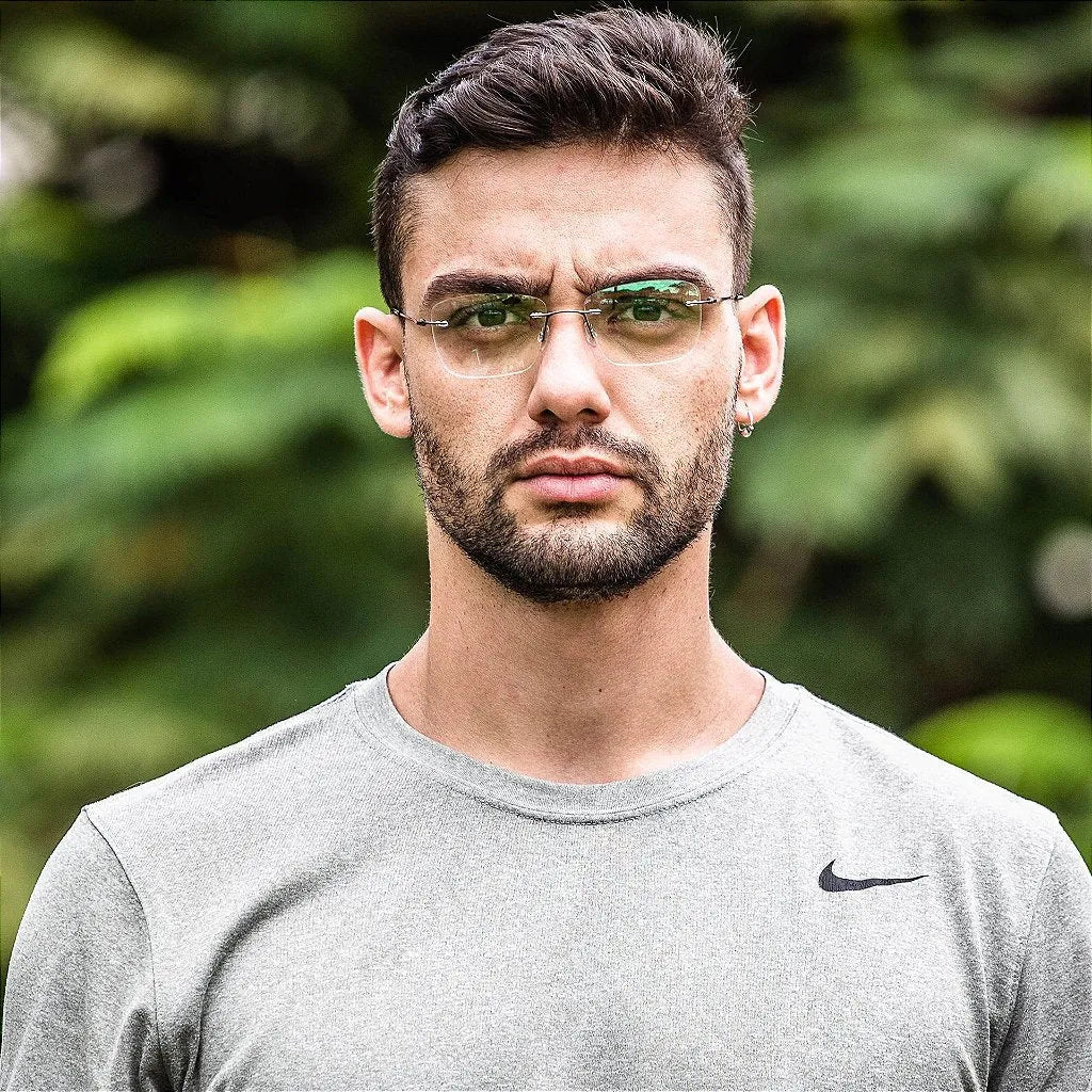 Óculos de Grau Quantum - Titanium - Euglasses - Sua Ótica Pessoal Online