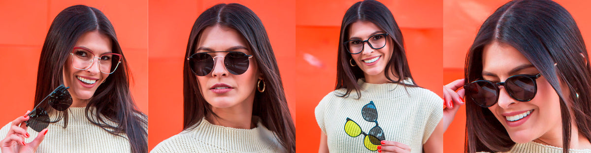 Clip-on Feminino Euglasses - Sua Ótica Pessoal Online